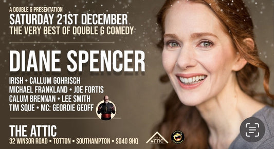 Stand up Comedy Double G Comedy Christmas Special - Saturday 21st December at the Attic Southampton!