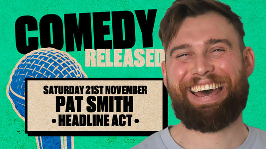Comedy with Headliner Pat Smith– Coming to The Attic 2, Southampton-Saturday 21st November