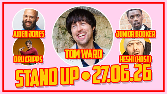 Stand up comedy at it's best at The Attic, Southampton- Saturday 27th June