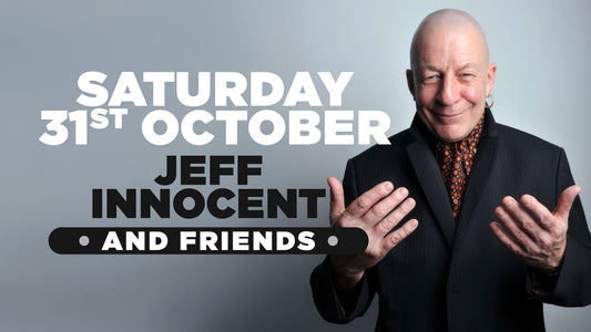 Stand up comedy with headliner&nbsp;Jeff Innocent&nbsp;in Southampton- Saturday 31st October&nbsp;