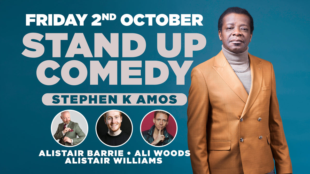 Stephen K Amos the Attic Southampton - Friday 2nd October 2026