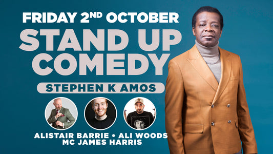 Stephen K Amos the Attic Southampton - Friday 2nd October 2026