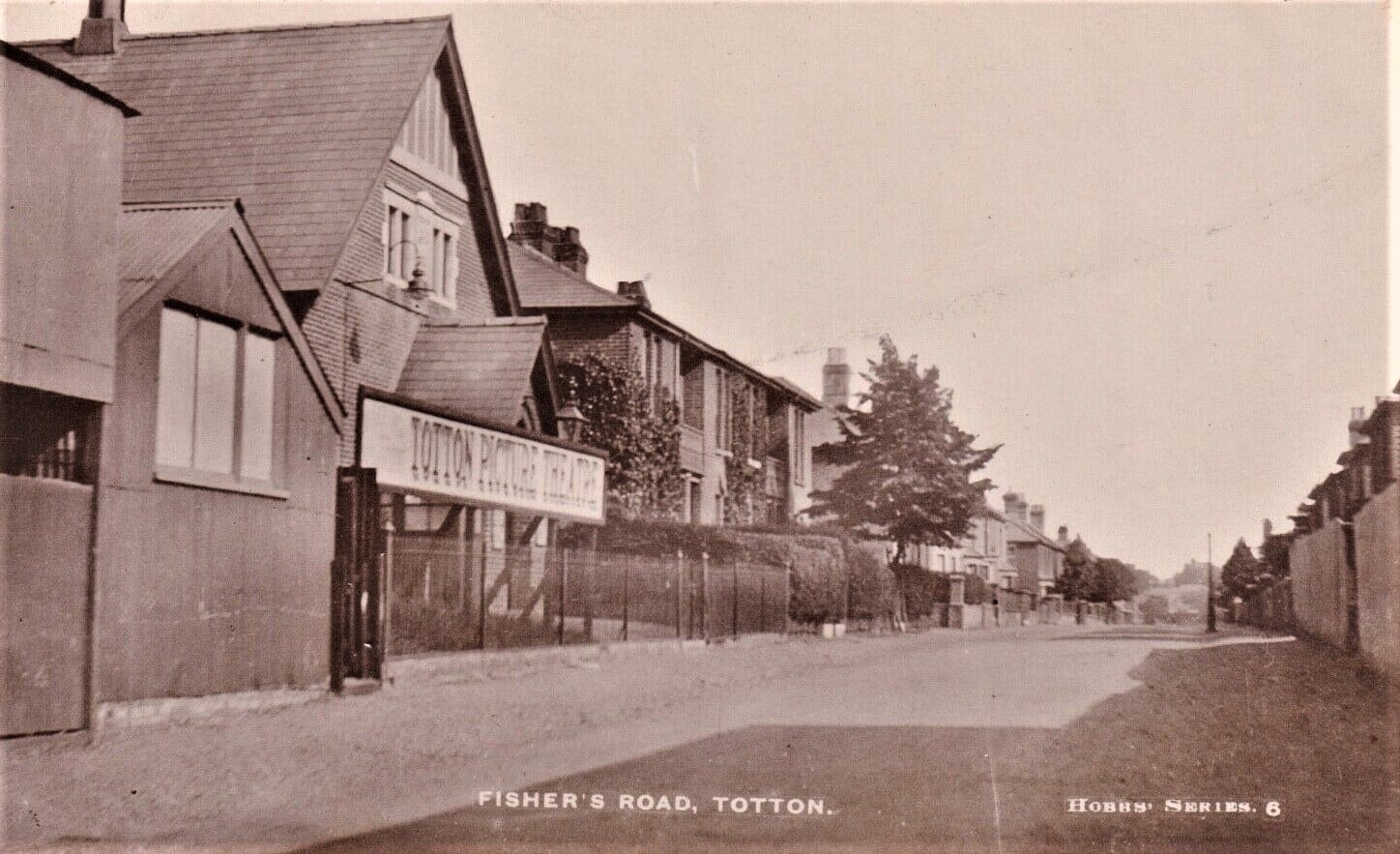 Totton picture theatre then on Fisher Road Old Totton