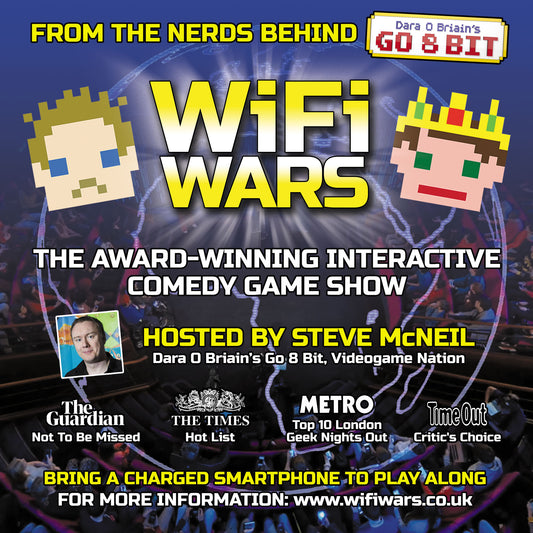 WiFi Wars the Live Comedy game show comes to The Attic, Southampton