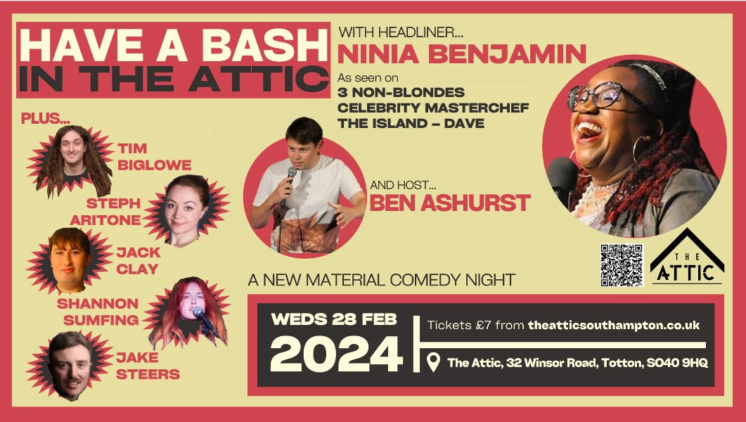 Southampton New Material Comedy Night 