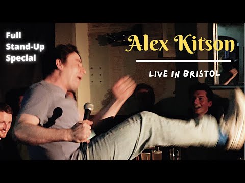 Alex Kitson in Southampton, Hampshire for June's "Comedy Open Mic Night" 