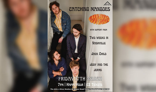 Catching Mangoes, Two Weeks in Nashville, Jack Child and Jody and the Jerms - live at Southampton Live Music Venue