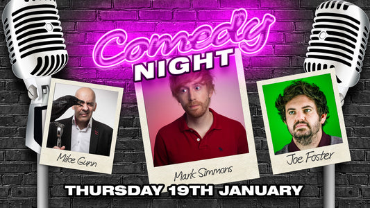 SOLD OUT - Comedy Night with Mark Simmons - Thursday 19th January
