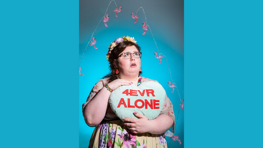 Alison Spittle performs her stand-up comedy routine "Wet" at The Attic Comedy Club in Southampton