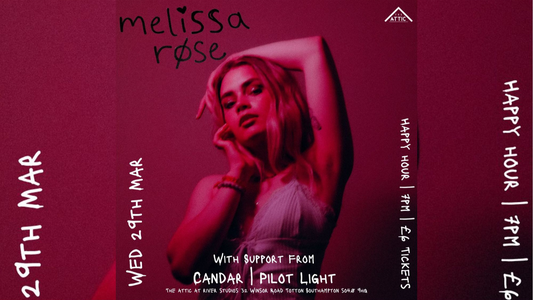 Melissa Rose - Wednesday 29th March