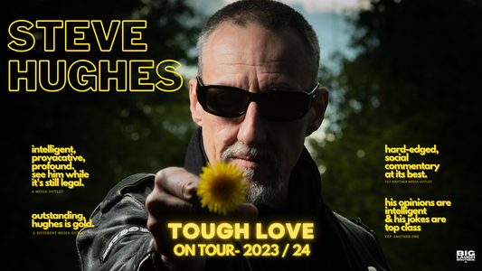 stand up comedy with Steve Hughes Southampton Tour date